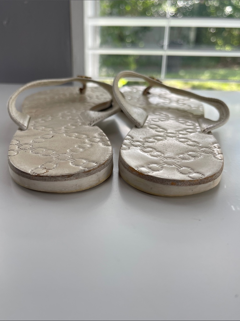 Tory Burch Monroe leather sandals - Picture 3 of 7